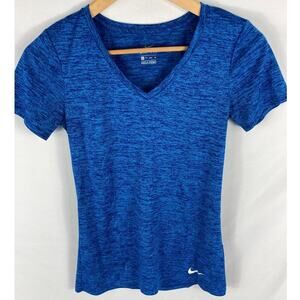 Nike Dri Fit Training Tshirt Blue Size XS